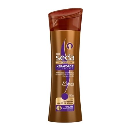SHAMPOO SEDA 350ML KERAFORCE QUIM