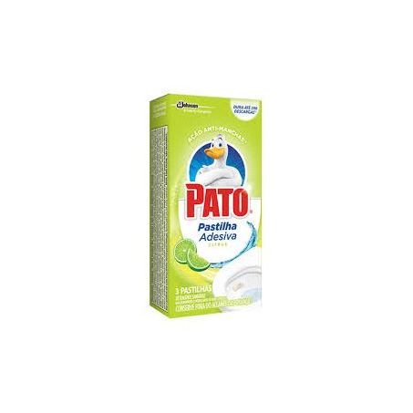 PASTILHA ADESIVA PATO CITRUS 3UN (067074)