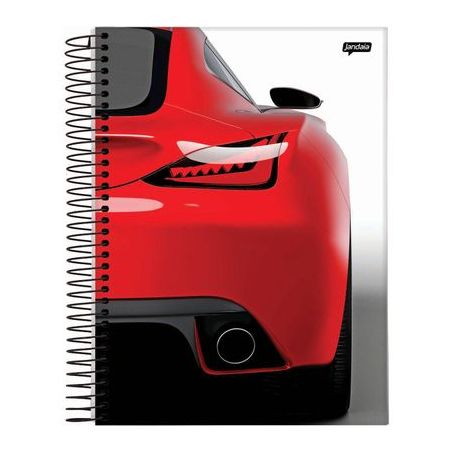 Caderno espiral universitario capa dura 1m on flee.96f