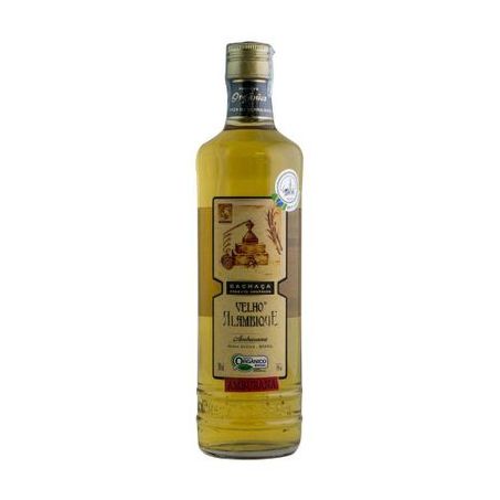 CACHAÇA PREMIUM VELHO ALAMBIQUE AMBURANA 700ML