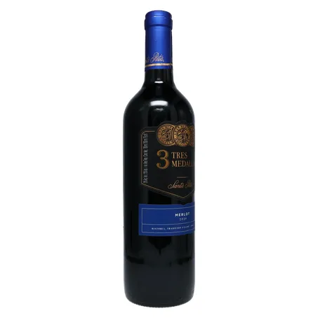 Vinho Chileno Três Medallas Merlot 750ml 360-32