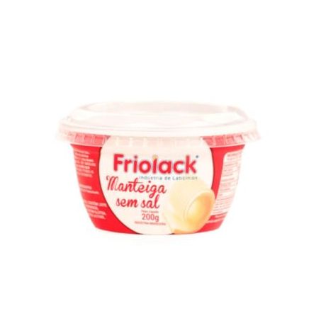 MANTEIGA S/ SAL FRIOLACK 200G