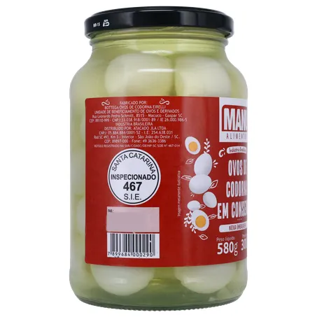 Ovos de codorna manu 300g 360-29