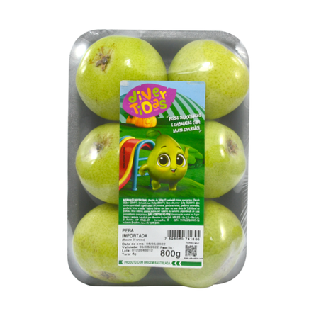 PÊRA VERDE IMPORTADA BDJ 800G