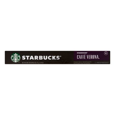 Café starbucks caffe verona 55 gr nespresso