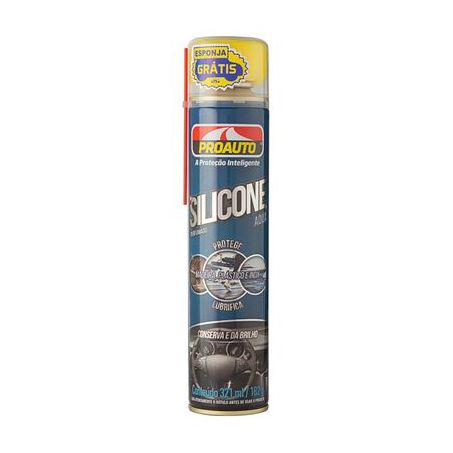 Silicone proauto 312ml perfumado aqua