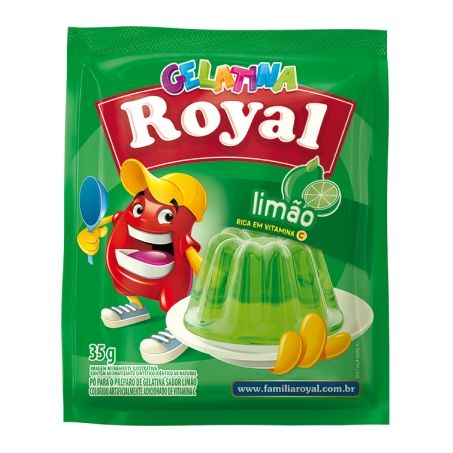 Gelatina royal 25g limão