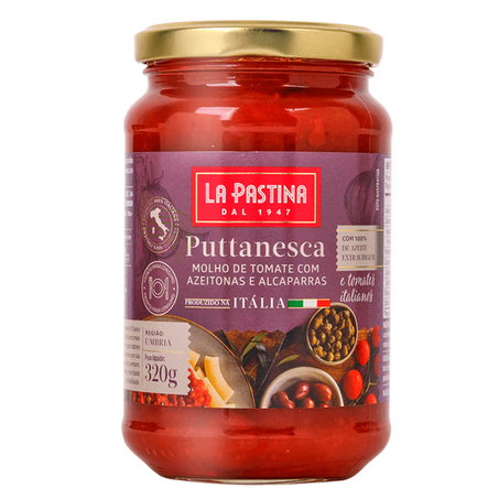 MOLHO IT LA PASTINA PUTANESCA 320G