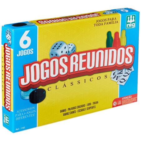 JOGO 6 JOGOS REUNIDOS NIG 1162                    