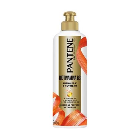 Creme para Pentear Pantene Biotinamina B3 Frasco 240gr