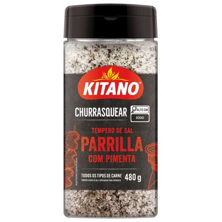 Sal parrilla kitano 480g chur pimenta