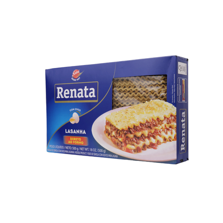 LASANHA RENATA 500G C/OVOS 360-6