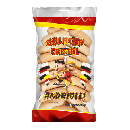 Bolacha Andriolli 300g Cristal