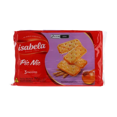 BISCOITO ISABELA PICNIC 350G 360-0