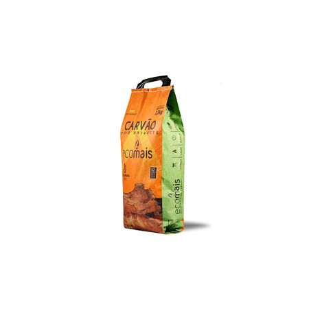 CARVAO ECOMAIS 2.5KG. TP BRIQUETE
