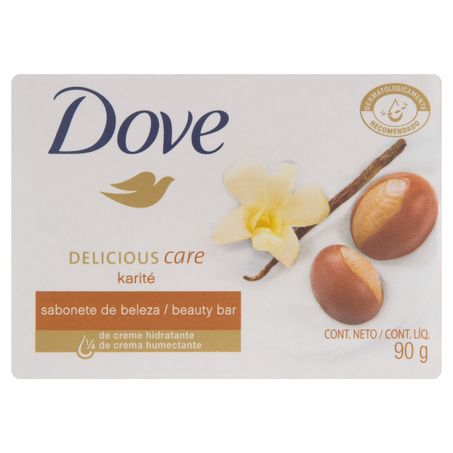 SABONETE ÓLEO DE KARITÉ E BAUNILHA DOVE DELICIOUS CARE