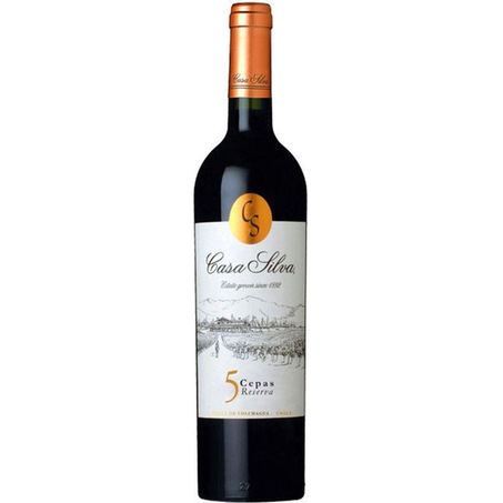 VINHO CASA SILVA 5 CEPAS 750ML