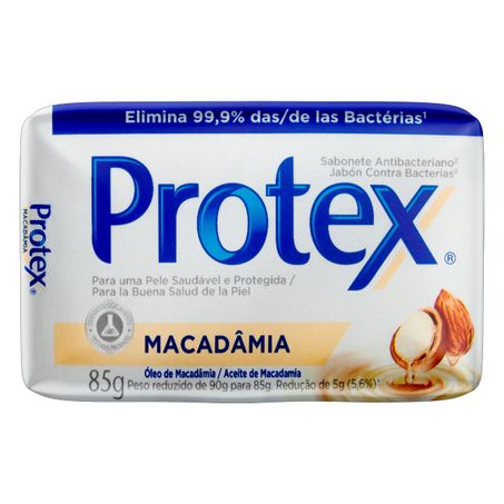 SABONETE ANTIBACTERIANO MACADÂMIA PROTEX
