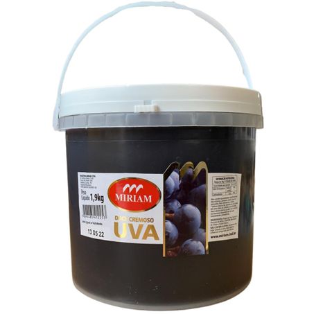 Miriam doce fruta 1.9kg uva
