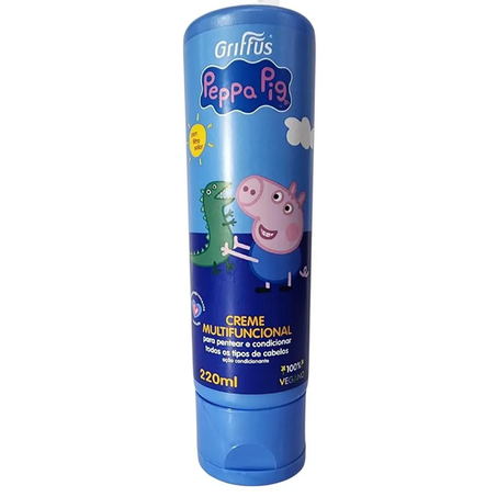 Cr Pentear Griffus 220ml Peppa Pig George Todos Os Tipos