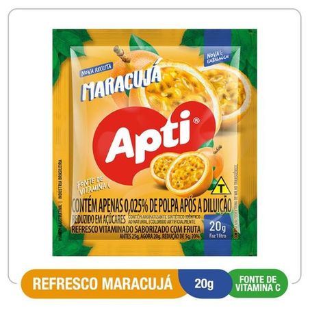 REFRESCO MARACUJA APTI 20G