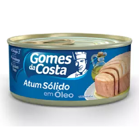 ATUM GOMES DA COSTA SÓLIDO EM ÓLEO 170G*