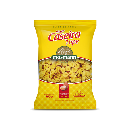 Massa mosman 400g caseira top