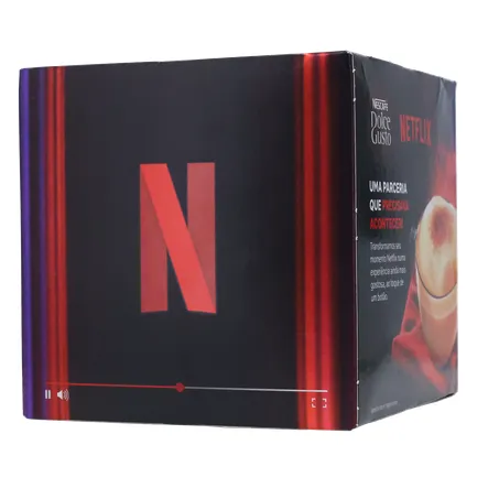 Cápsula Nescafé Dolce Gusto Cappuccino Netflix 10un 170g 
  360-20