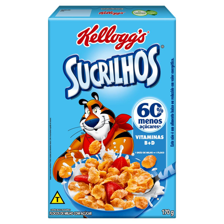 Cereal Matinal Sucrilhos 170g - 60% Menos Açúcar