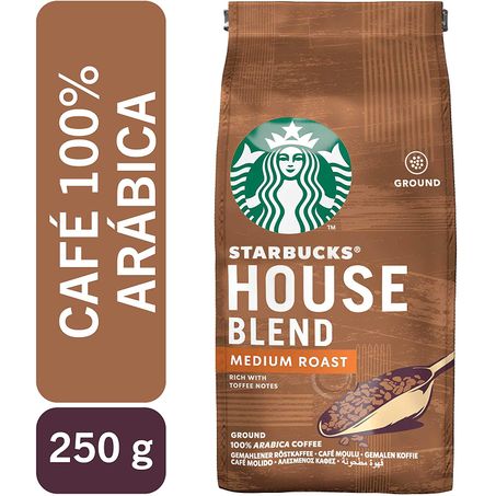 CAFE STARBUCKS HOUSE BLEND MEDIUM 250G