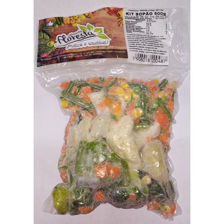 Kit sopao floresta legumes 500g