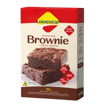 Mistura brownie zero lowçucar 150g