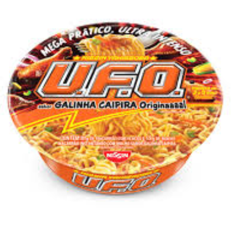 Macarrao instantaneo nissin 93g ufo yakissoba galinha caipira