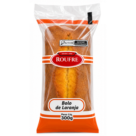 BOLO ROUFRE LARANJA 300G