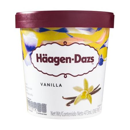 Sorvete Baunilha Häagen-dazs Pote 473ML