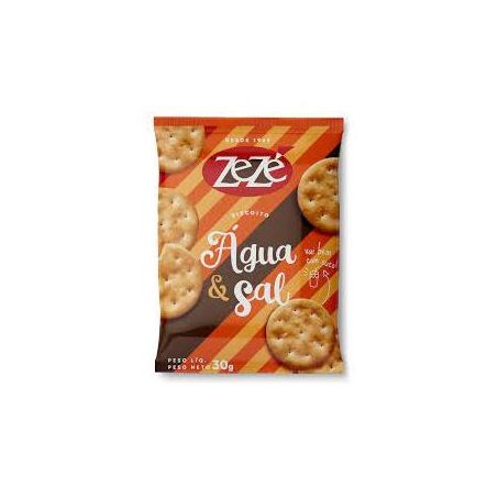 BISCOITO ZEZÉ LANCHINHO AGUA E SAL 30G
