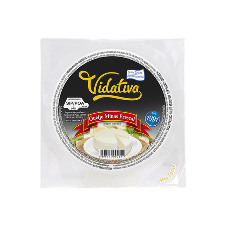 Queijo Minas Frescal Vidativa Kg