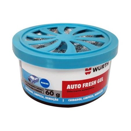 Odorizador automotivo auto fresh gel marino wurth 60g