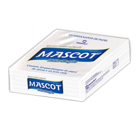 Guardanapo de Papel Mascot Pequeno 50UN
