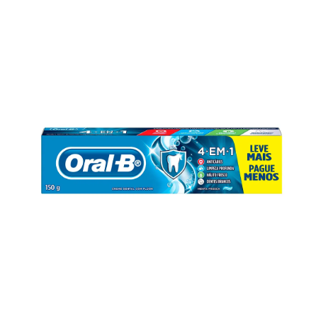 CREME DENTAL 150G 4 EM 1 ORAL B
