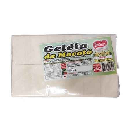 	 GELEIA MOCOTO CATUNA 240G BAUNILHA