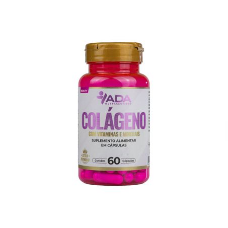 COLÁGENO COM VIT E MINERAIS 600MG 60CAPS ADA