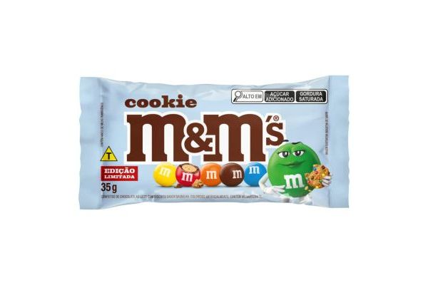 Choc M&ms 49/52g Cookie | HORTIFRUTI HITOMIX