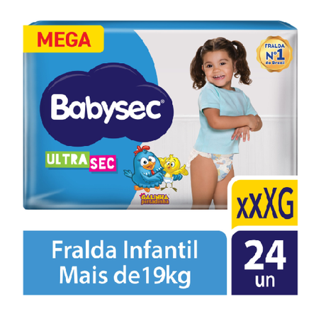 Fralda Babysec Ultra Mega Xxxg C/24