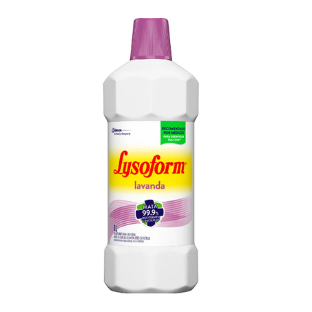 Desinfetante Lysoform Lavanda Frasco 1lt
