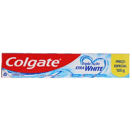 CREME DENTAL COLGATE TRIPLA AÇÃO XTRA WHITE 120G 360-0