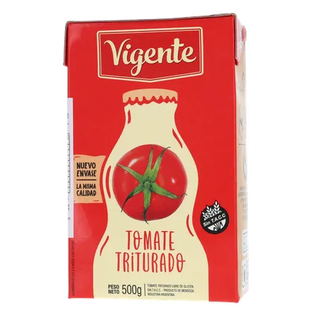 TOMATE TRITURADO IMPORTADO DA ARGENTINA VIGENTE TP 500G 360-19
