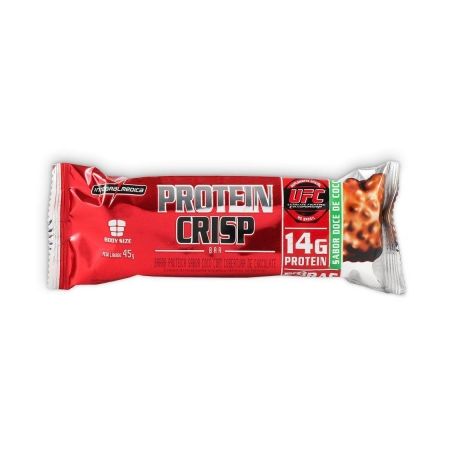 Barra de Cereal Integral Médica Protein Crisp Coco Embalagem 45G