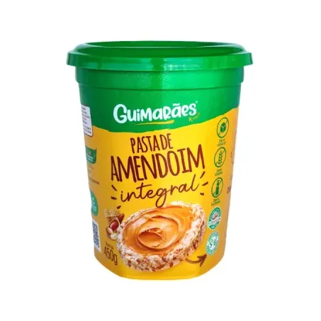 Pasta amendoim guimaraes integral 450g