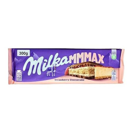 Choc milka 300g strawberry cheesecake
